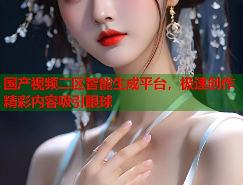 国产视频二区智能生成平台，极速创作精彩内容吸引眼球