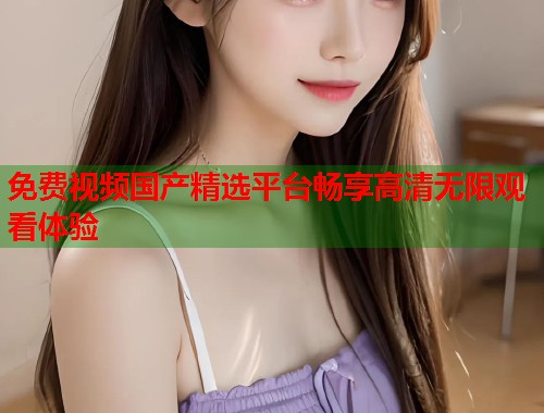 免费视频国产精选平台畅享高清无限观看体验