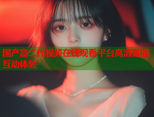 国产富二代视频在线观看平台高清直播互动体验